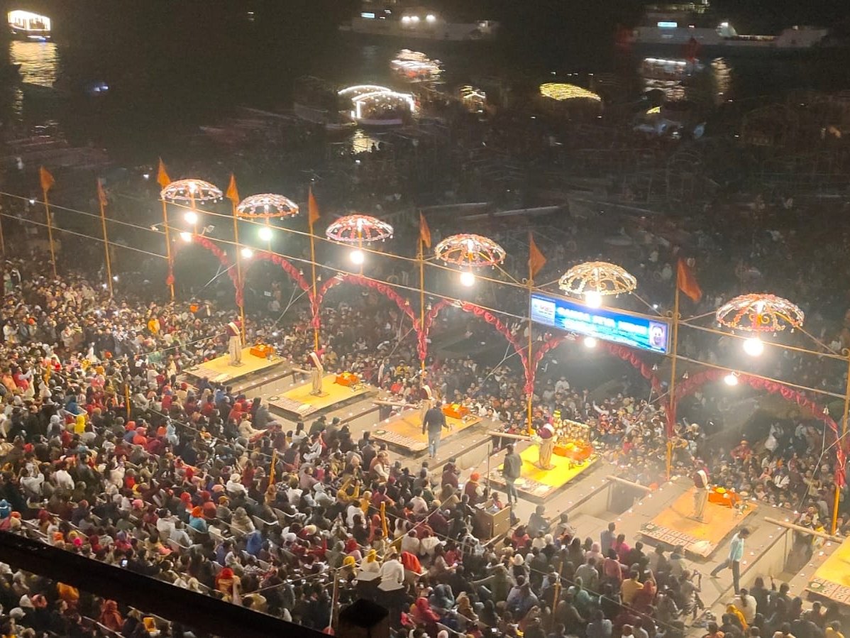 Ganga Aarti Dashashwamedh Ghat Dev Diwali Varanasi